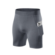 Compression Shorts Men with Pocket, Spandex Running Shorts Sport Athletic Workout Performance Underwear