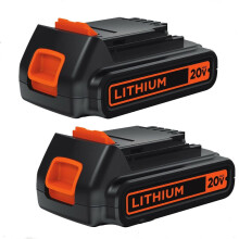 2Pack LBXR20 3.00Ah 20V MAX Lithium Ion Battery for Black & Decker LCS1620 LDX220 LBX20
