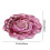Gallickan Rose Rug2ft, Στρογγυλά Χαλιά Χαριτωμένο Βελούδινο Χαλί σε Σχήμα Λουλουδιού Circle 3