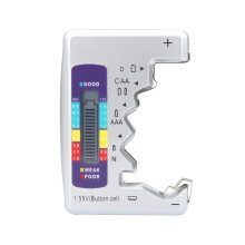 Digital Battery Tester for C AA AAA D N 9V Batteries Upgrade Version