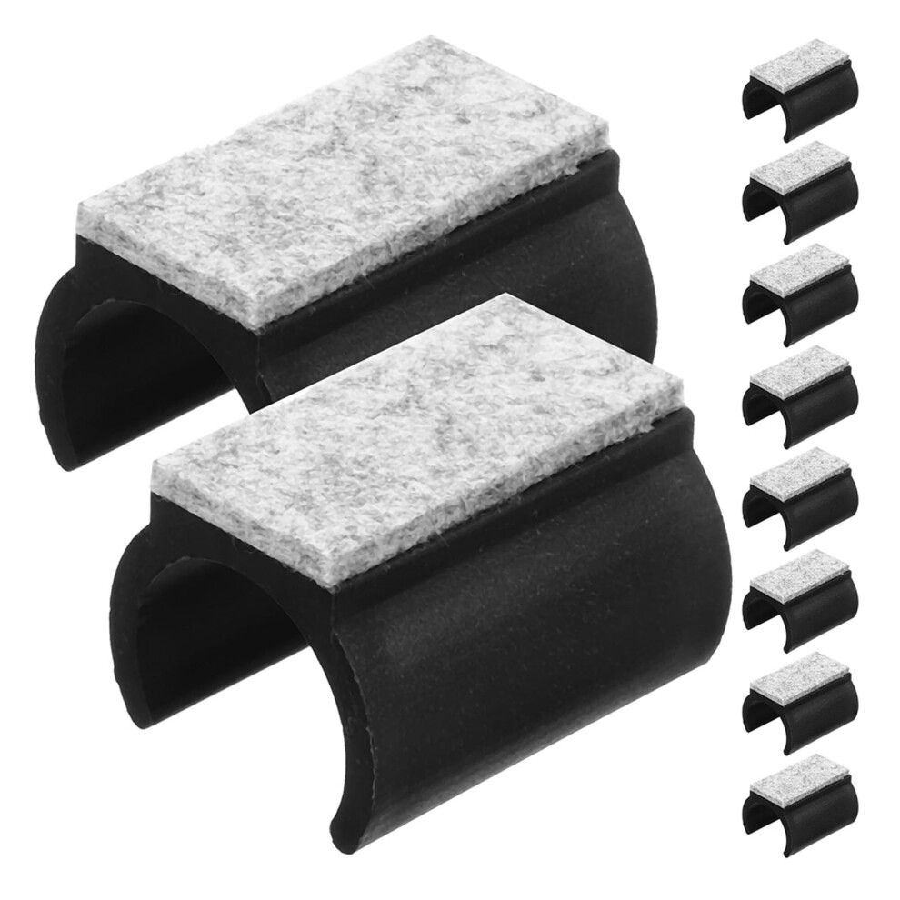 Furniture Pads U Shape Felt For Hardwood Floors Anti-Noise 10Pcs 9327961582378