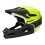 Full Face Helmet for Men with Removable Padding Yellow 8