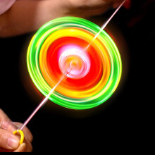 Offerta imperdibile! Eliaeconx Volano luminoso a filo - Giroscopio rotante con luci - Giocattolo ideale per feste scolastiche e in classe, premi per