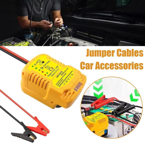 Προσαρμογέας εκκίνησης Jump Starter για μπαταρία ιόντων λιθίου DeWalt18V20V - Γρήγορος και 2