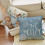 Μαξιλαροθήκες Hello Winter Blue 16x16 (4 τεμάχια), Ζεστό σχέδιο σε χρώμα 5