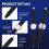 τεμάχια Fidget Spinning Pen με LED Light Multi Functional Help Thinking Δωρο-Στυλό για Ενήλικες, Μαθητές και 4