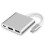 3-σε-1 USB-C Hub με HDMI, USB 3.0 και φόρτιση PD για 4K και 5Gbps μεταφορά 1