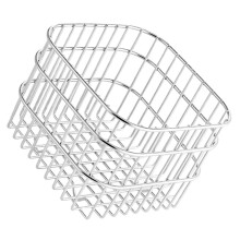Metal Wire Fruit Basket Stainless Steel Hollow Delicate Fruit Container Snack Basket