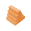 10 Pcs Nail Buffer,4-Sided Grit Surfaces Nail Buffer,High-Foam Compact Nail Supplies,Orange 1