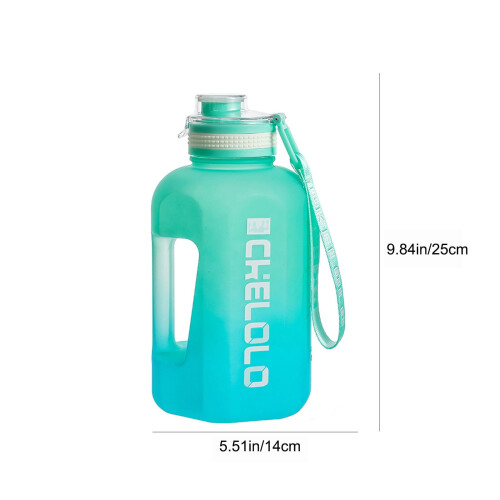Μεγάλη πλαστική κανάτα νερού 2200ML – Κύπελλο αθλητικών δεμάτων Big Belly για άνδρες 2