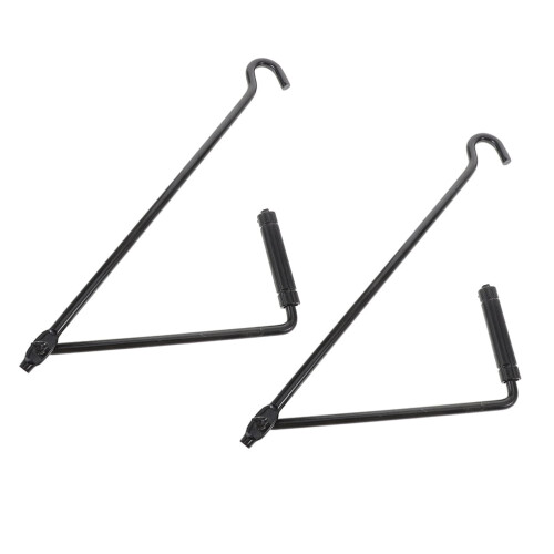 OUNONA2pcs Αυτοκίνητο Jack Μέρος Ρυμουλκούμενου Jack Μεταλλική Προέκταση Λαβής