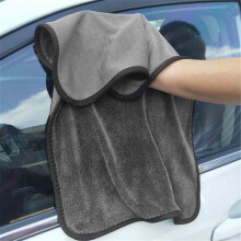 Microvezeldoeken voor het drogen van auto's, superabsorberend, extra groot, pluisvrij en streeploos.