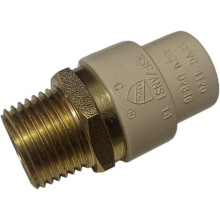 10 τεμάχια προσαρμογέας CPVC αρσενικού NPT 1/2" x 1/2", προσαρμογέας αρσενικού CPVC 1/2",