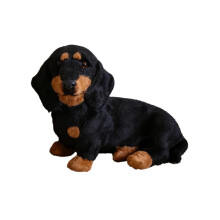 Pluche teckel knuffel, zacht pluche hondje, ideaal voor meisjes, voor verjaardag, bedtijd, rustmoment, kinderkamer, kerstcadeau.