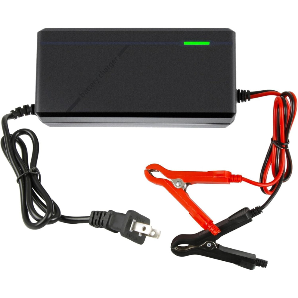 14.6V 10A Lifepo4 Battery Charger For 12V Lithium Iron Phosphate Batteries Â Fast Charging, Led Indicator, Overheat Protection 9448990450541