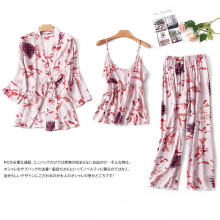 Pijama feminino plus size rosa, shorts de dormir floral em poliéster – estampa de Dia dos Namorados, compatível com tamanho XXL.