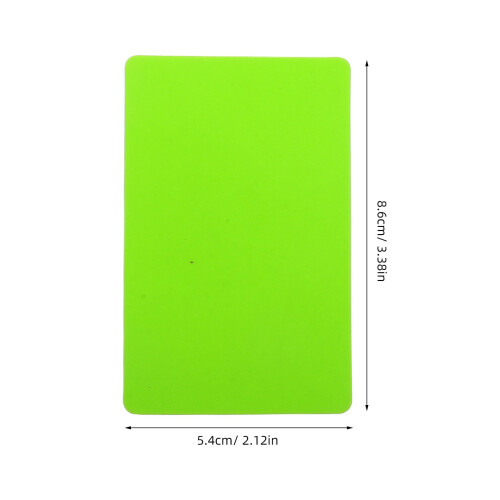 Blank Plastic Business Cards PVC Sheets 60 pcs 1