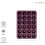 24-Cup Nonstick Aluminized Steel Mini Muffin Pan, Beetroot 2