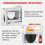 Σιλικονούχα προστατευτικά μπολ για μίξερ KitchenAid 5Qt – Σετ 3 τεμαχίων με καπάκια, 3