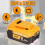 Για μπαταρία ιόντων λιθίου DeWalt 20V 20Volt 8.0AH DCB206-2DCB205-2 8