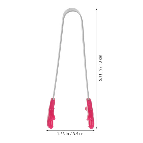 Minitång i rostfritt stål, rosenröd, 1-pack 1