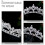 Couronne de strass pour mariée 2