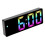 LED Digital Alarm Clock with Large Display, ABS, 16x6x2.6cm 4