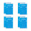 Cooling lamps rectangular set of 8 blue 8