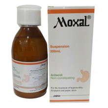 Moxal Suspension Bottle | Reduces fever, pain, and infection symptoms. - 200ml