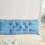 Groot hoofdbordkussen van polyester met vulling, 120x50 cm 4