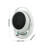 Chauffage d'appoint portable avec écran LCD et arrêt de sécurité, blanc 2