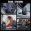 150PSI Rechargeable Car Tyre Inflator Pump UK 9