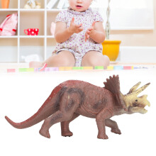Lifelike Triceratops Model Toy, Dinosaur Figurine for Kids & Collectors