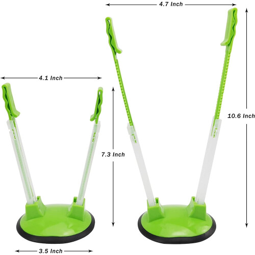 Baggy Rack Houder 8-pack Groen Plastic 2