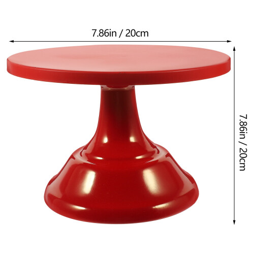 Cake Display Stand Cupcake Risers Red 1 Piece 1