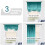 Κουρτίνες συσκότισης Ombre Teal 52x72in σετ των 2 τεμαχίων 4