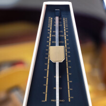 RENACLIPY piano metronome block Metal Golden 2Pcs