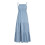 Φόρεμα Boho Maxi για γυναίκες, αμάνικο φόρεμα παραλίας με τιράντες και φαρδιά γραμμή 6