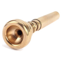 Professional Trumpet 7C Gold Plated Metal Shape C519 (Golden)