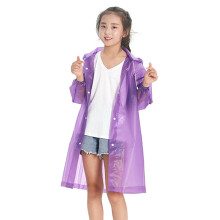 See Through EVA Hooded Rain Coat (Girl's Boy's One Size)