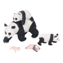 Brinquedo educativo colecionável com detalhes realistas de animais selvagens, figuras de animais que estimulam a brincadeira imaginativa e o