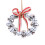 Julklocka Girland Silver Vägghängande Ornament 1-pack 2