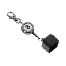 HOMEMAXS Billardkreidehalter schwarz