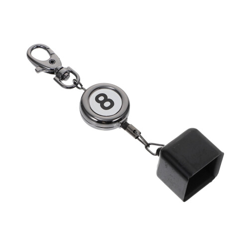 HOMEMAXS Billardkreidehalter schwarz