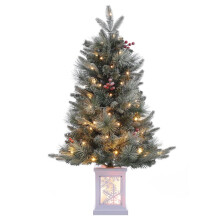 Flocked Fiber Optic Christmas Tree 3 ft to 4.5 ft