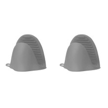 1 paire de mini maniques de cuisine en silicone avec pinces, protection des doigts, maniques pour la cuisine, la cuisson, la pâtisserie et le