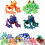 Magnetic Frog Fridge Magnets3D Printed4PCS 1