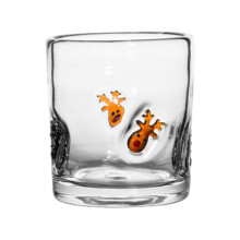 Bicchieri natalizi da 414 ml dipinti a mano – Ghirlande festive e bicchieri da cocktail, compatibili con accessori da bar per le feste.