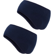 2 Pieces Ear Warmer Headbands Fleece Winter ear muffs for Adult Winter Using