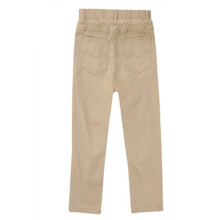 Pantalones de uniforme escolar para niño, color caqui, para niños de 9 a 10 años.